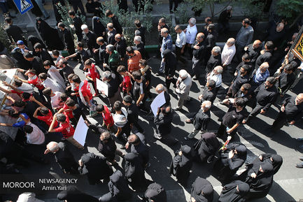 تشیع پیکرهای مطهر 135 شهید گمنام دوران دفاع مقدس