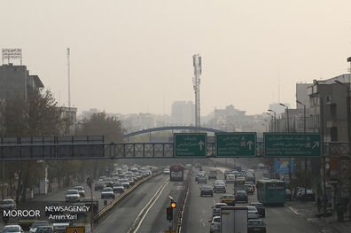 هوای تهران همچنان آلوده است