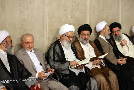 دیدار مسئولان نظام با مقام معظم رهبری