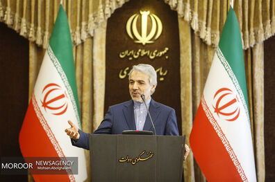 نشست خبری سخنگوی دولت آغاز شد