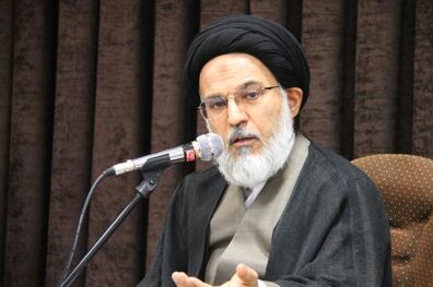 حضور آیت الله میرباقری در جشنواره عمار