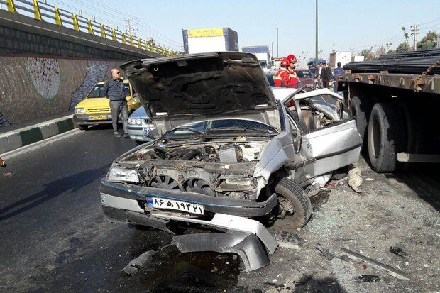 آمار تصادفات منجر به مرگ در حوادث جاده‌ای نوروز 99