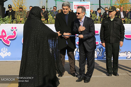 رزمایش طرح زمستانی تهران بزرگ