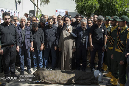 تشییع پیکر حبیب الله کاسه ساز