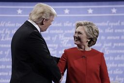 پخش زنده مناظره ترامپ و کلینتون از تلویزیون ایران