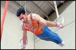 بازی های کشورهای اسلامی/ایران در رده سوم رقابت های تیمی ژیمناستیک