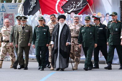 حضور رهبر انقلاب در مراسم دانش‌ آموختگی دانشجویان دانشگاه امام 
حسین(ع) 