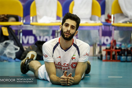 دیدار تیم‌های ملی ایران و بلژیک در لیگ جهانی والیبال