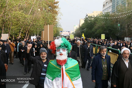 راهپیمایی مردمی حمایت از اقتدار و امنیت در تهران