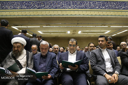 ⁨مراسم ختم مرحوم علیزاده در مسجد نور تهران برگزار شد