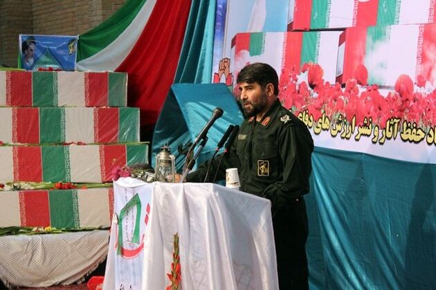 مراسم شبی با شهدای تازه تفحص شده برگزار شد