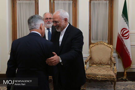 دیدار محمد جواد ظریف، وزیر امور خارجه جمهوری اسلامی ایران با میگل آریاس کانیته، کمیسیونر انرژی اتحادیه اروپا