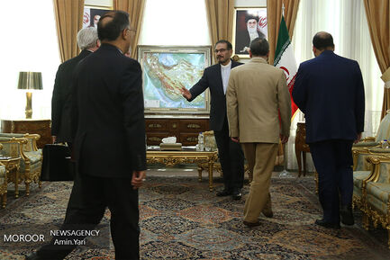 دیدار مشاور رییس جمهوری فرانسه با شمخانی