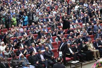دیدار حسن روحانی با فعالان ستادهای انتخاباتی