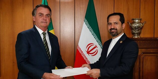 استوارنامه سفیر جدید ایران تقدیم رئیس جمهور برزیل شد