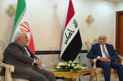 دور اول گفتگوی ظریف با وزیر خارجه عراق برگزار شد
