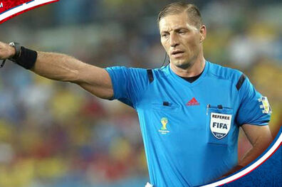 نستور بتیتا به عنوان داور بازی افتتاحیه جام جهانی روسیه انتخاب شد