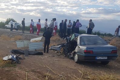  ۴۳ درصد از فوتی‌های تصادفات جان خود را از دست می‌دهند