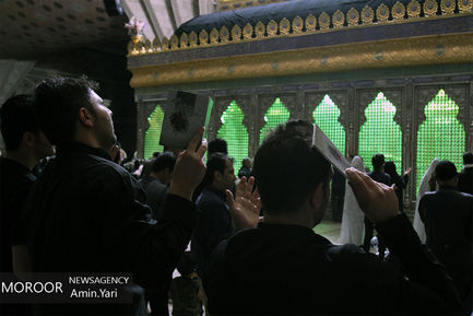 شب بیست و یکم ماه مبارک رمضان در حرم مطهر امام خمینی (ره)
