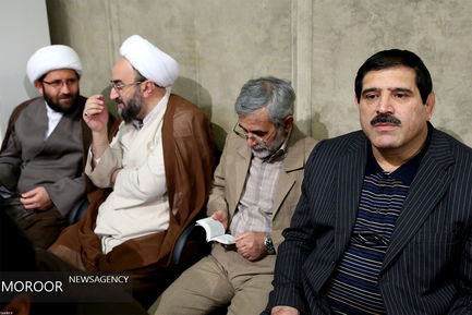 دیدار مسئولان نظام با مقام معظم رهبری