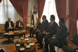 دیدار شهردار ناحیه 4 با سفیر پاکستان 