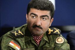 نامه فرمانده پیشمرگ‌ها به آیت‌الله سیستانی