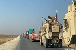 ورود کاروان حامل تجهیزات و تسلیحات آمریکایی از عراق به سوریه