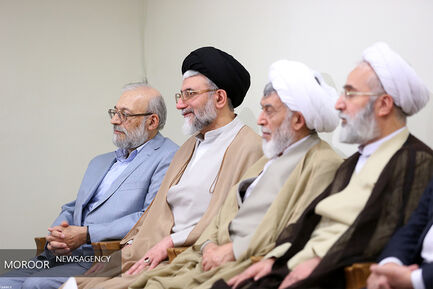 دیدار رییس و مسئولان قوه قضاییه با مقام معظم رهبری