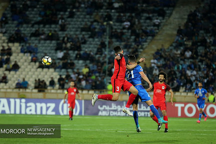 دیدار تیم های فوتبال استقلال ایران و الریان قطر