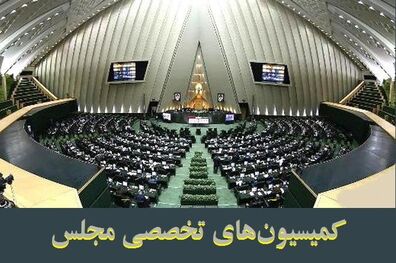 اعلام دستور کار جلسات کمیسیون های تخصصی مجلس برای هفته آینده