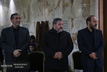 مراسم ختم والده سردار جلالی