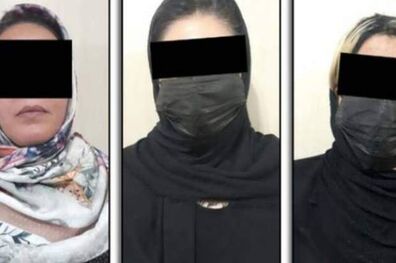 دستگیری سه زن جیب بر در تهران
